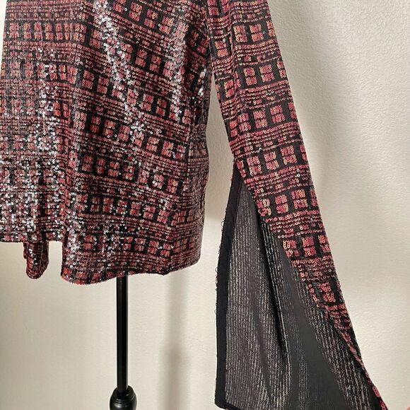 NWT Zara Sequin Top  - Picture 6 of 9